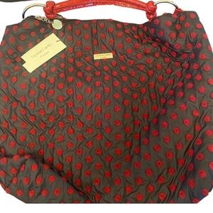 Italian Red Polkadot Handbag / Purse by Teresa Cambi